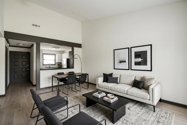 The living room in a Modern style — an AI picture