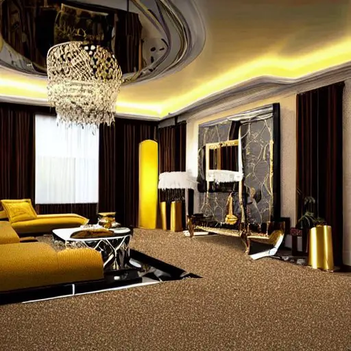Gold Carpet What Colors Complement It Best? DreamyHomeStyle