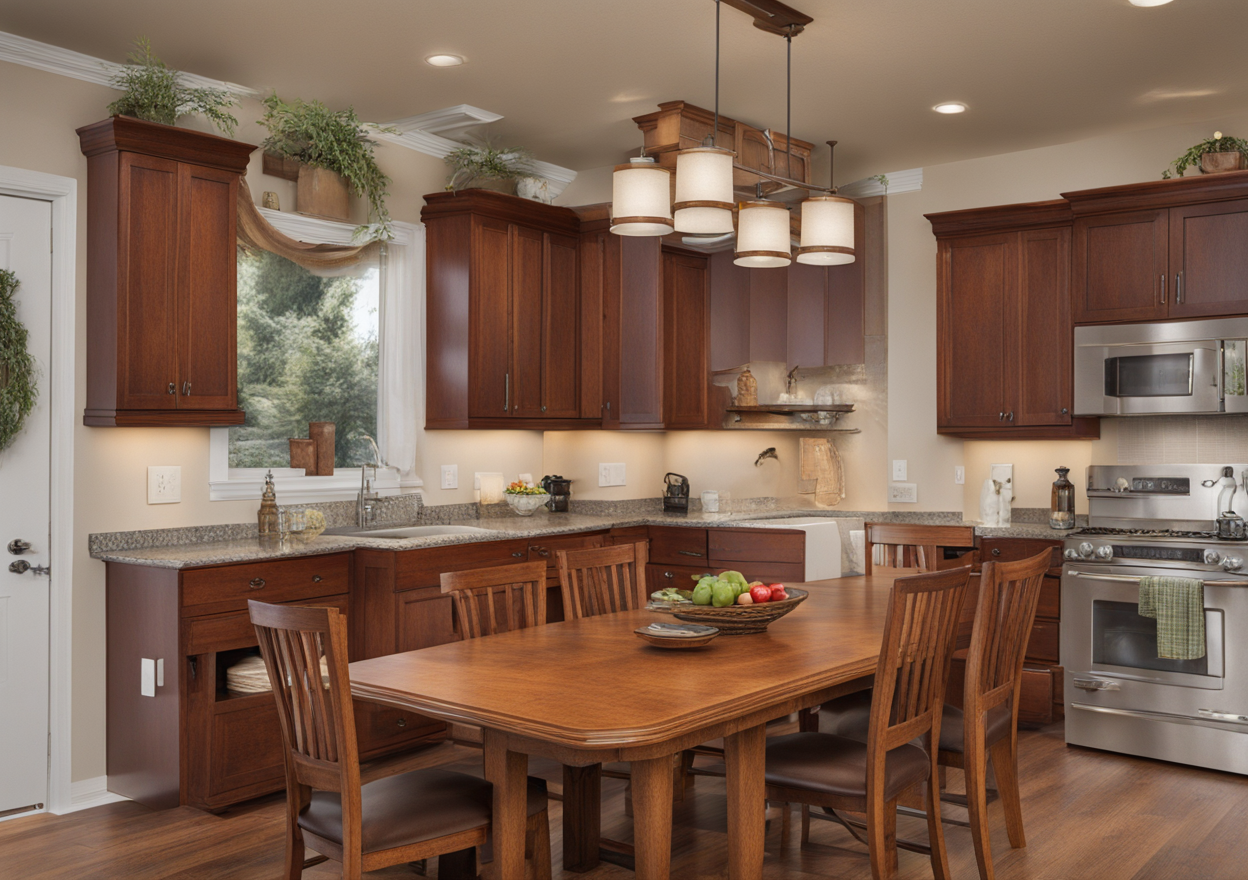 What Color Kitchen Table Goes With Cherry DreamyHomeStyle