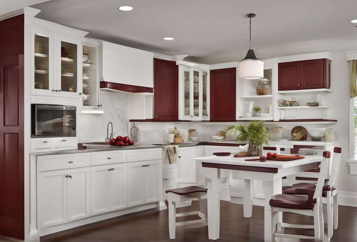 What Color Kitchen Table Goes With Cherry DreamyHomeStyle