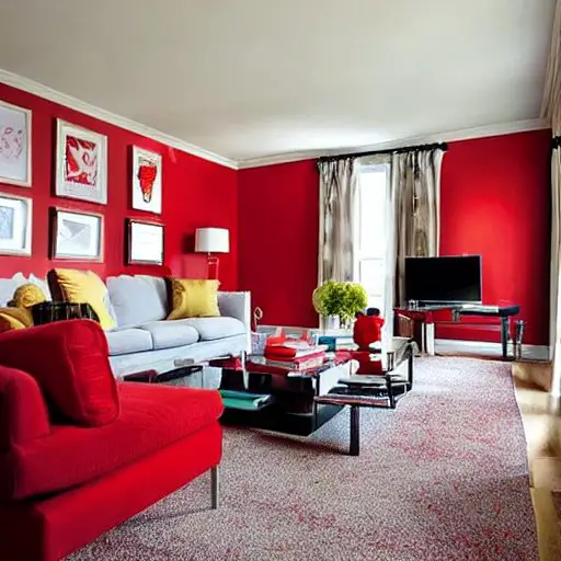 What Color Carpet Goes with Red Walls? DreamyHomeStyle