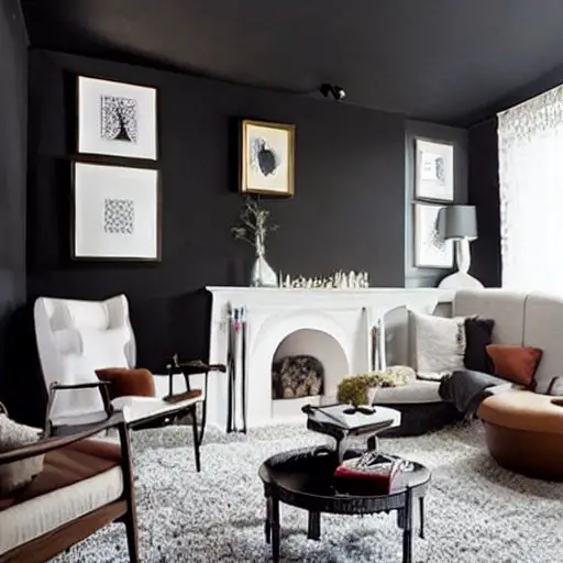 What Color Walls Go with Black Trim? DreamyHomeStyle