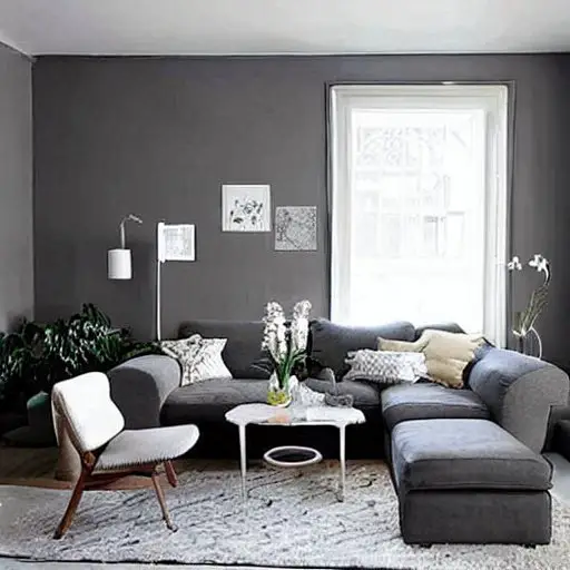What Color Sofa Goes with Gray Walls? DreamyHomeStyle