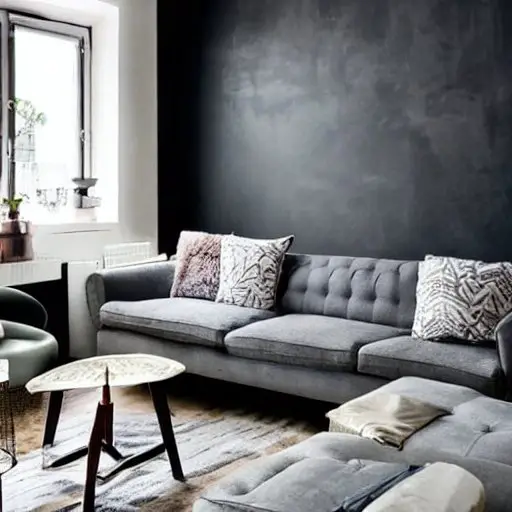 What Color Sofa Goes with Gray Walls? DreamyHomeStyle
