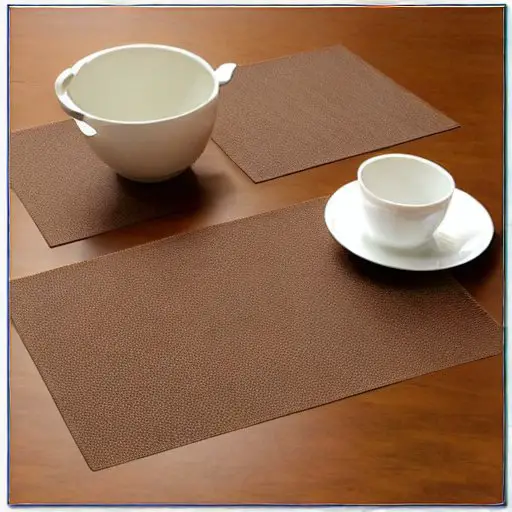 what-color-placemats-for-light-brown-table
