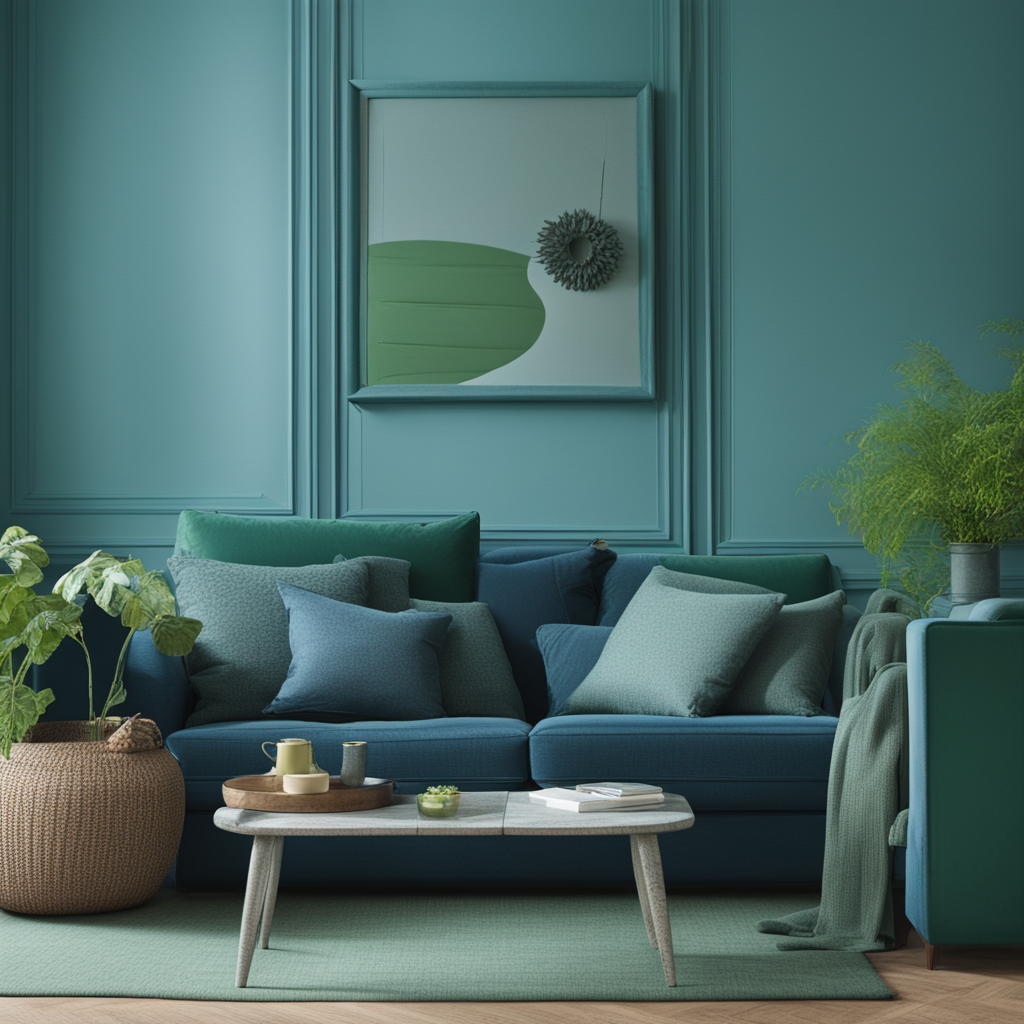 What Color Sofa Goes with Green Walls?