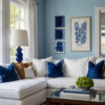 Blue Wall Pairings: 11+ Sofa Colors Interior Designers Recommend