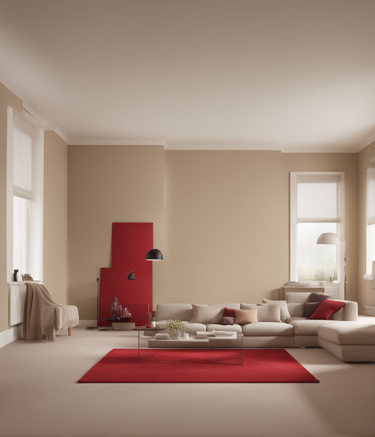 what-color-paint-goes-with-red-carpet
