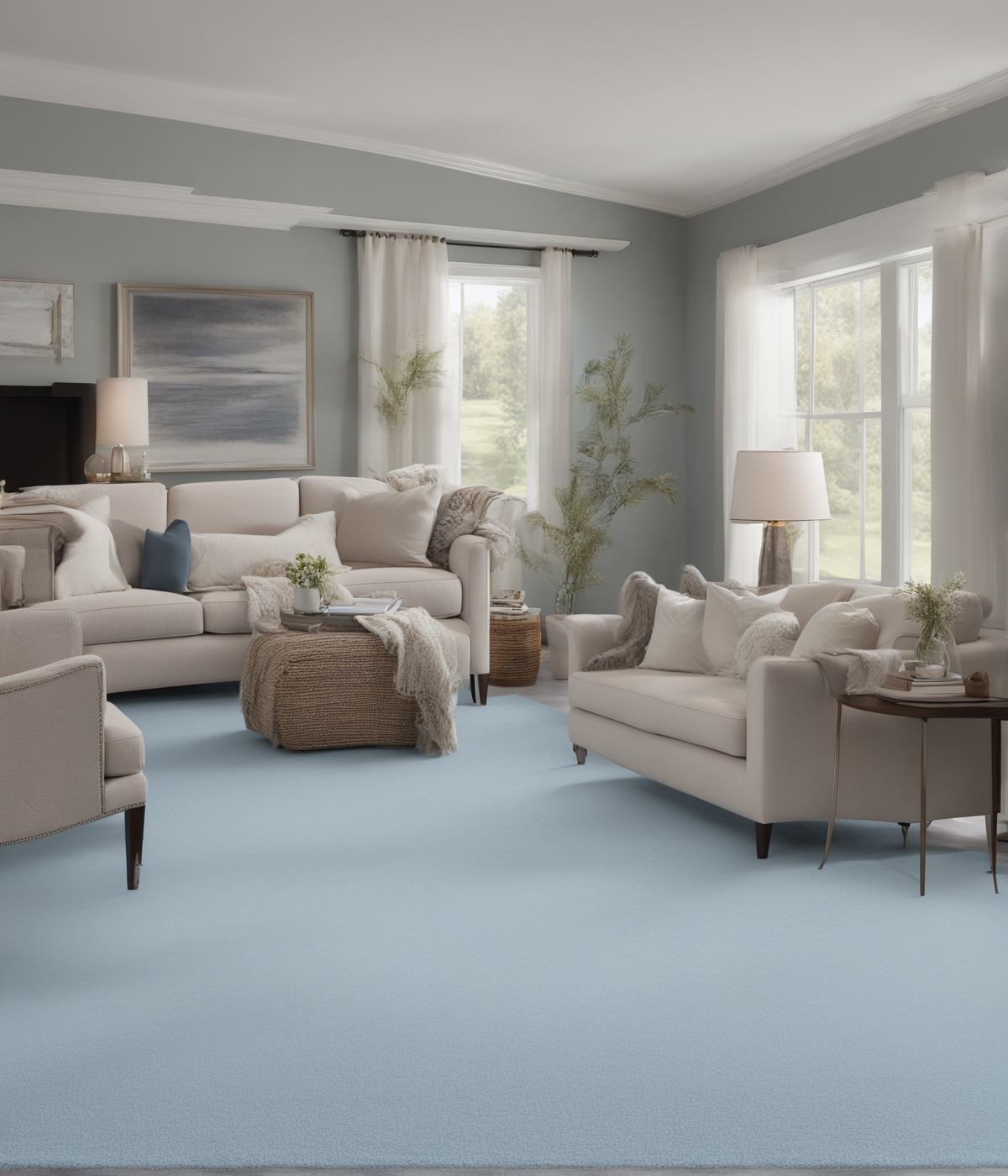 What Color Carpet Goes with Hog Bristle