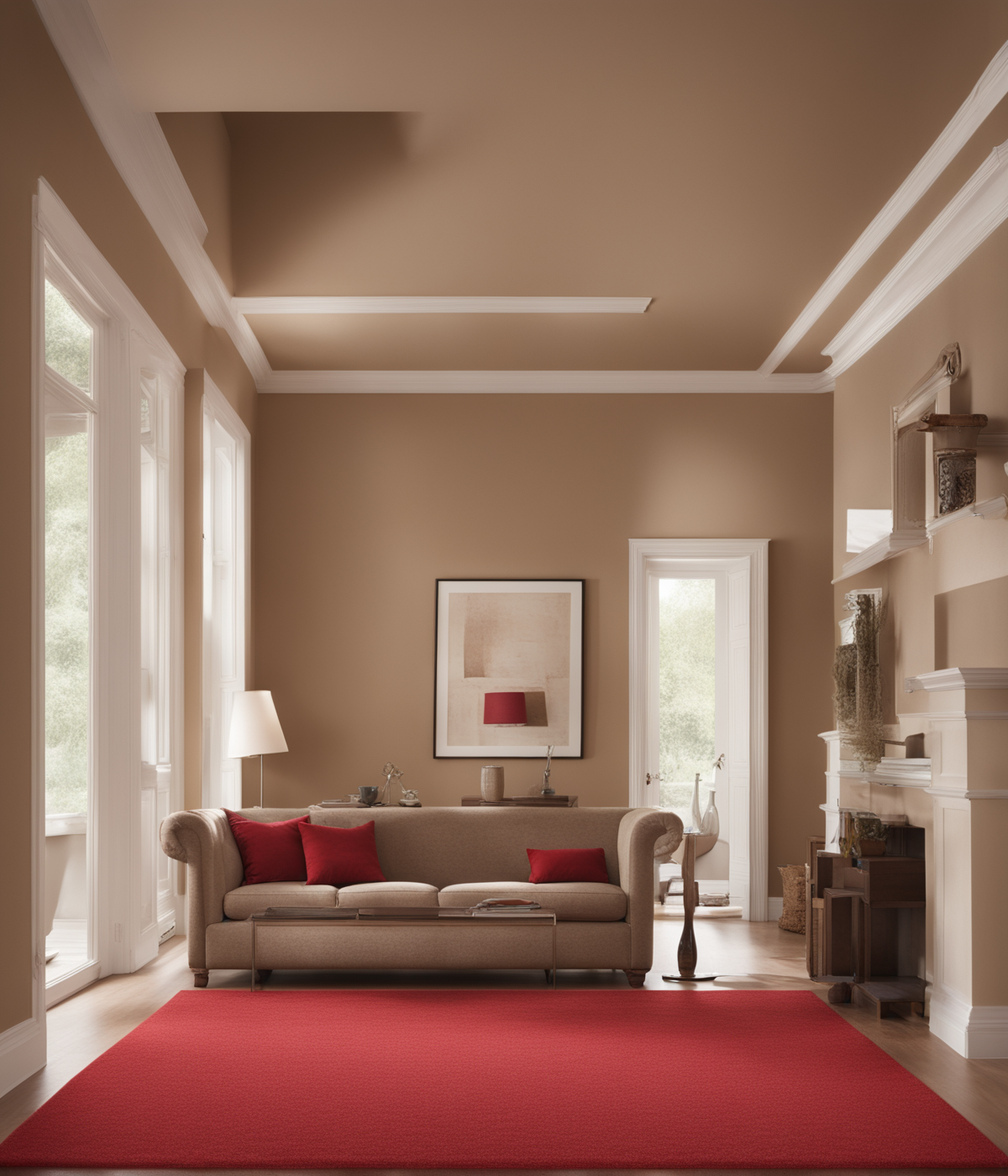 what-color-paint-goes-with-red-carpet