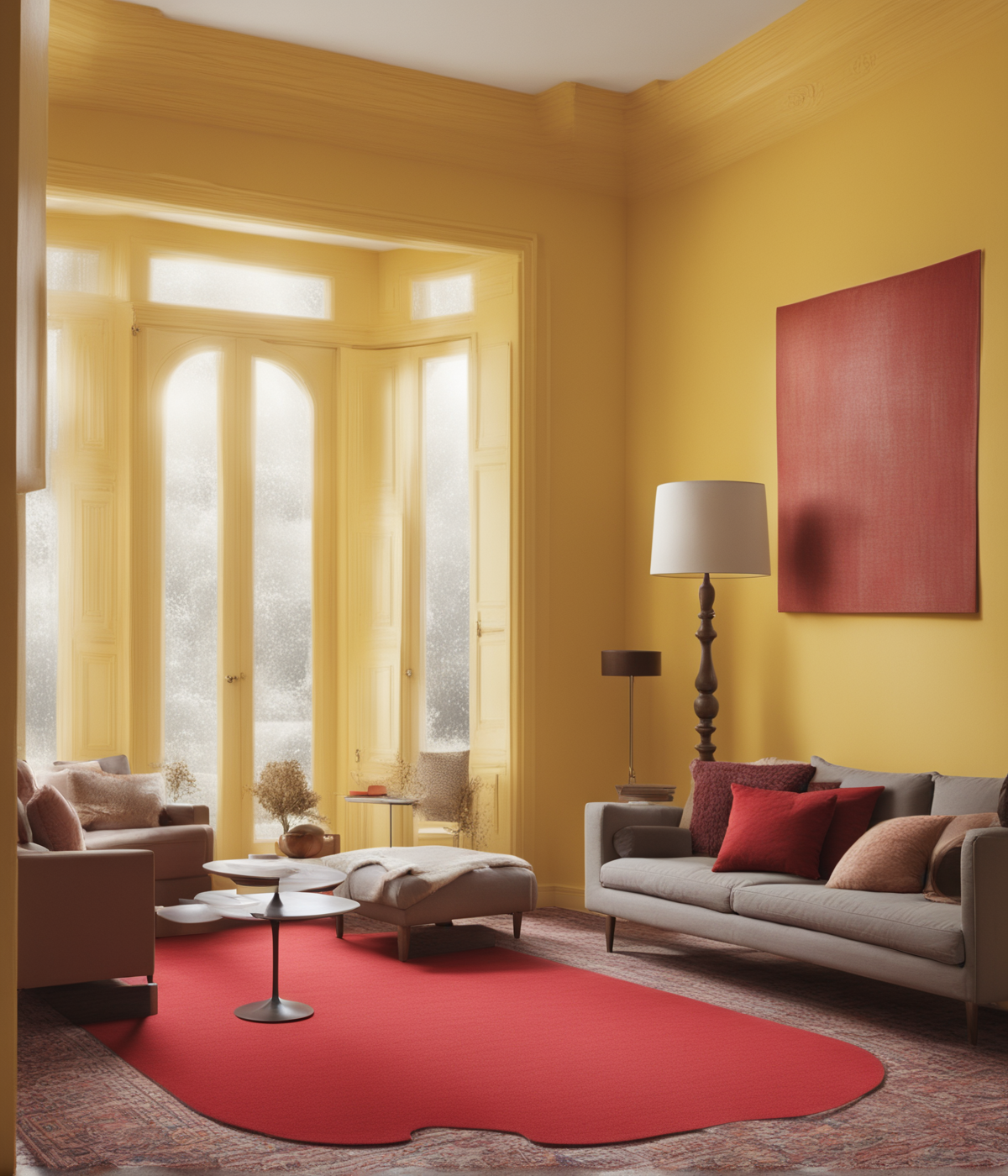 what-color-paint-goes-with-red-carpet