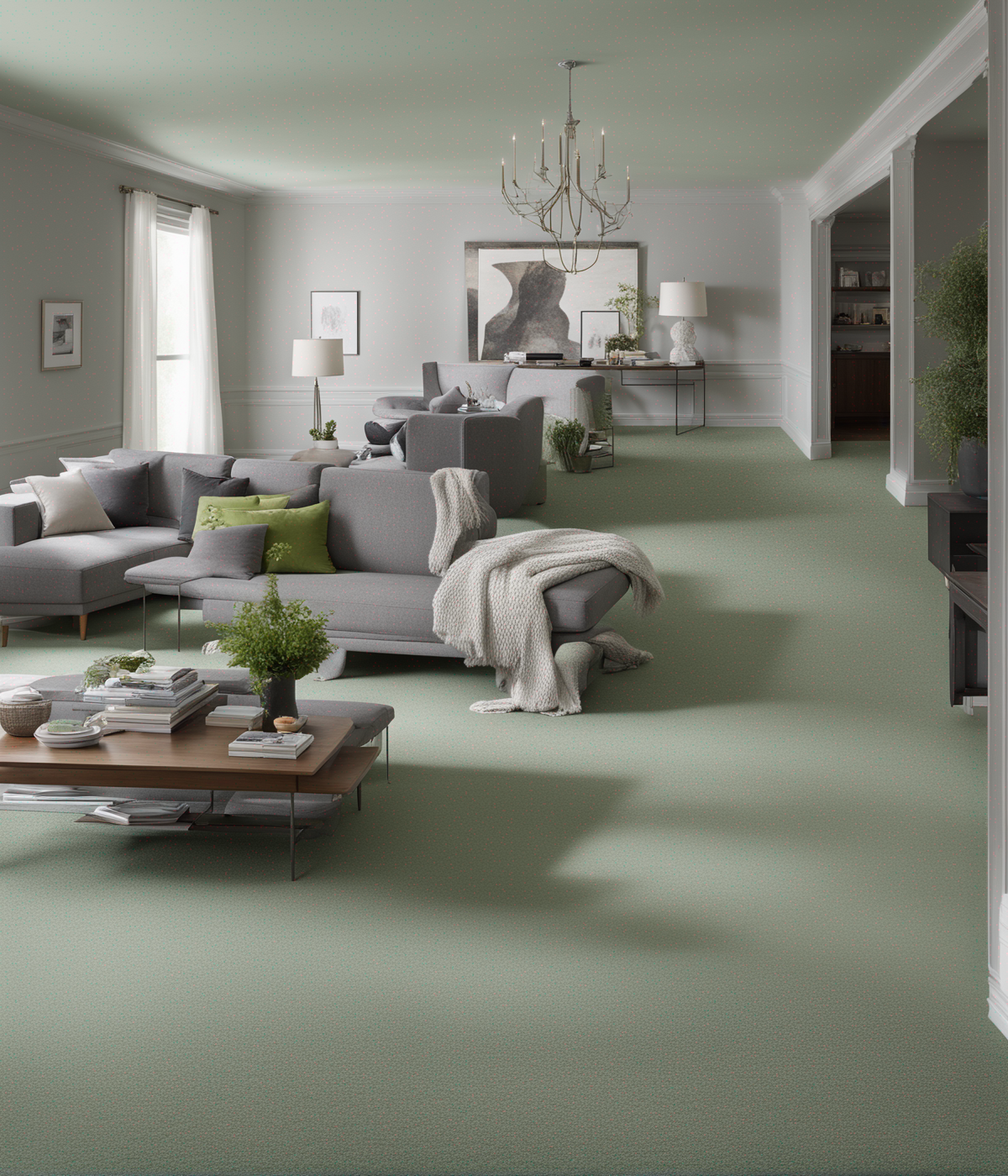 What Color Carpet Goes With Repose Gray Walls?