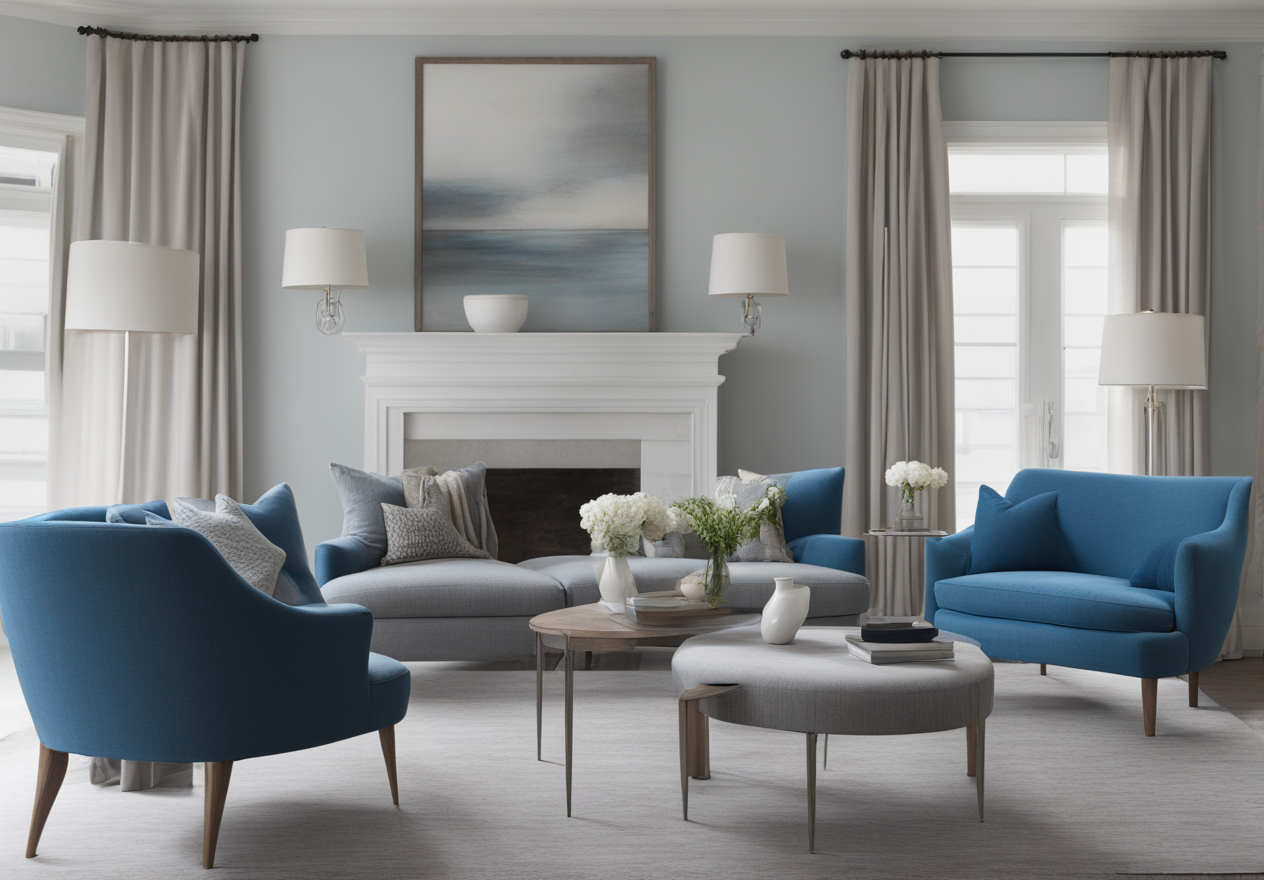 What Color Chairs Go With Gray Couch