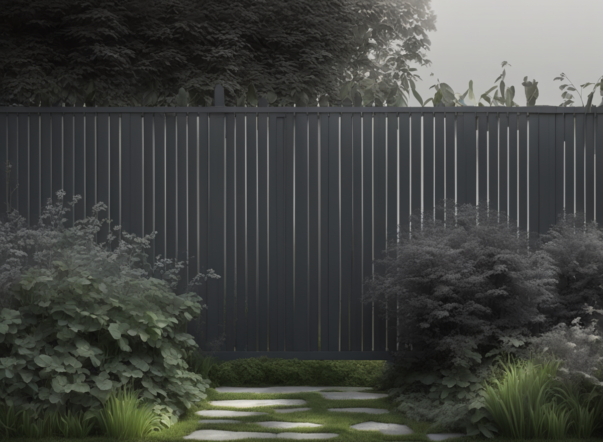 most popular colors to paint fence