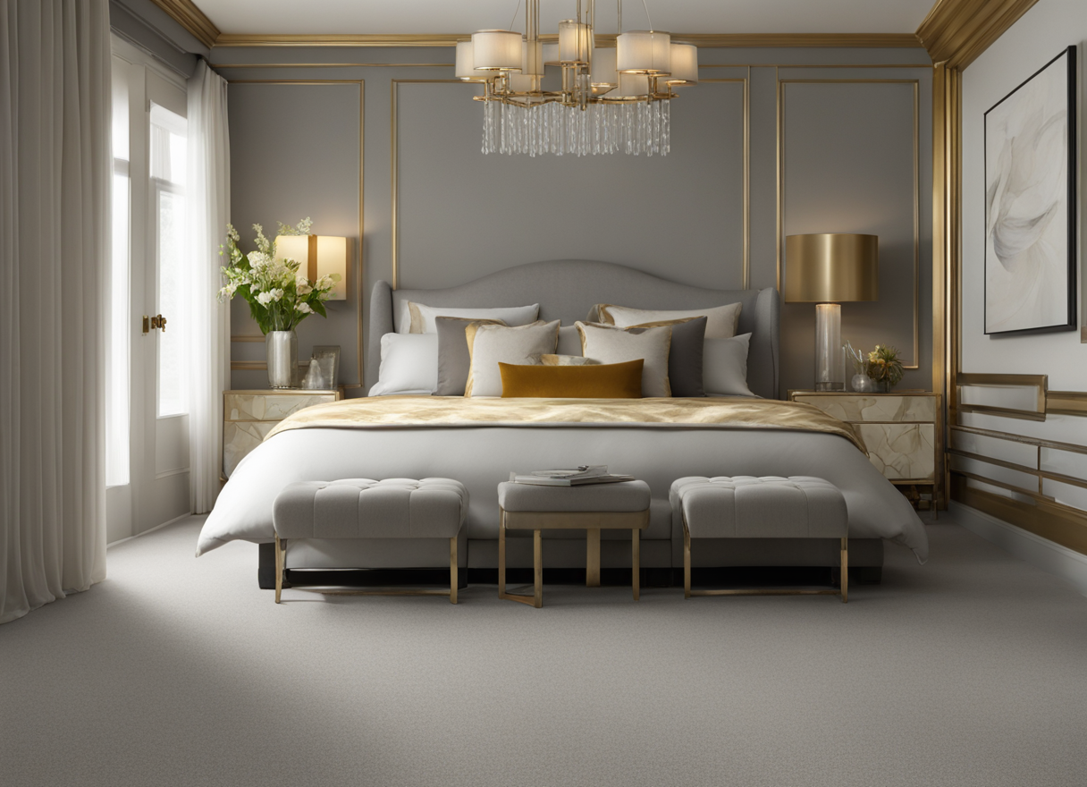 What Color Carpet Goes With Gold Walls