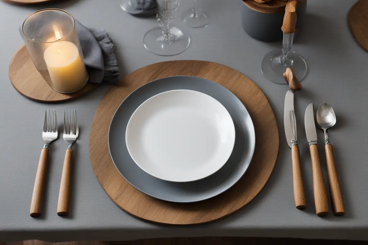 Top 18+ Placemats Colors For Oak Table