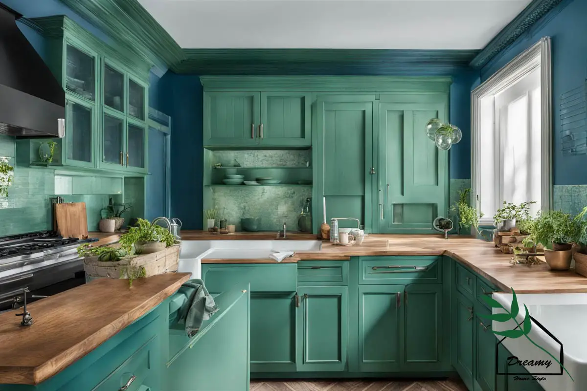 What Color Walls Go With Green Cabinets : My 22 Picks