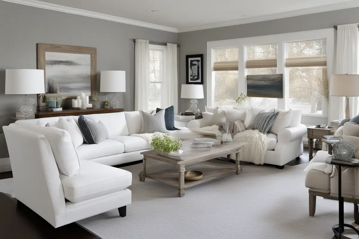 What Color Sofa Goes With Agreeable Gray Walls?