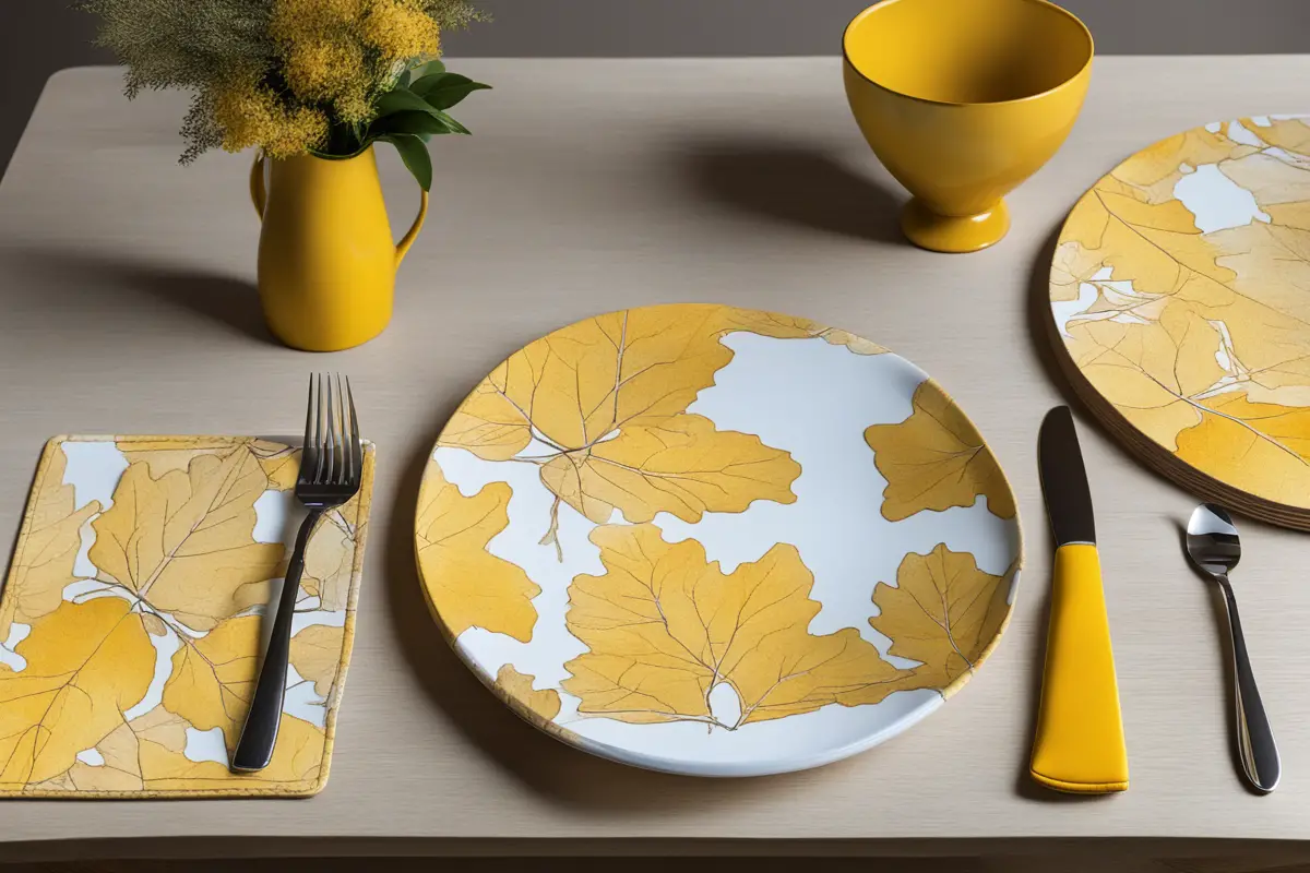 Top 18+ Placemats Colors For Oak Table