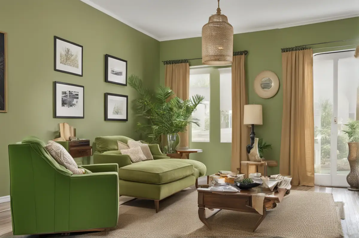 what-color-furniture-goes-well-with-green-walls