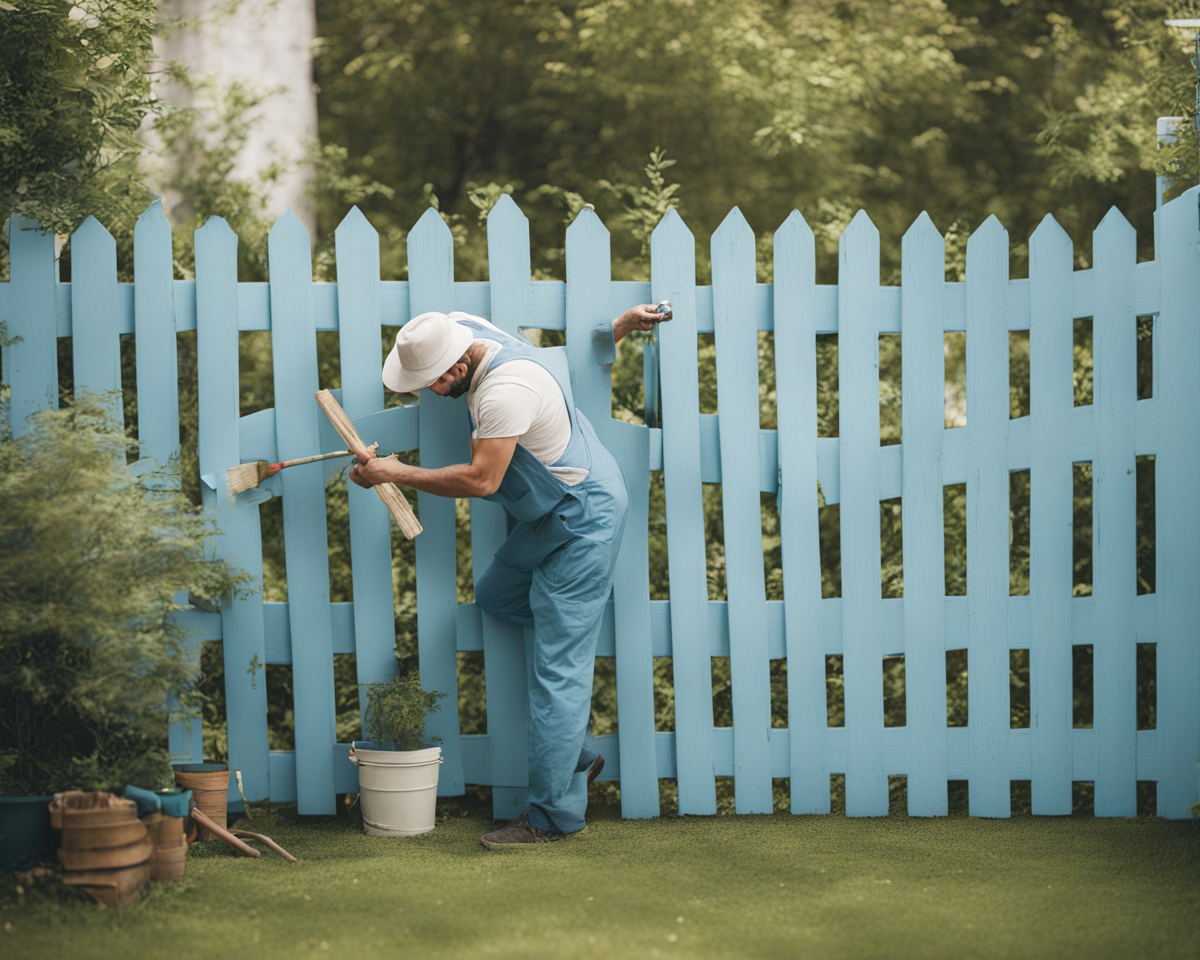 what is the best color to paint a wood fence