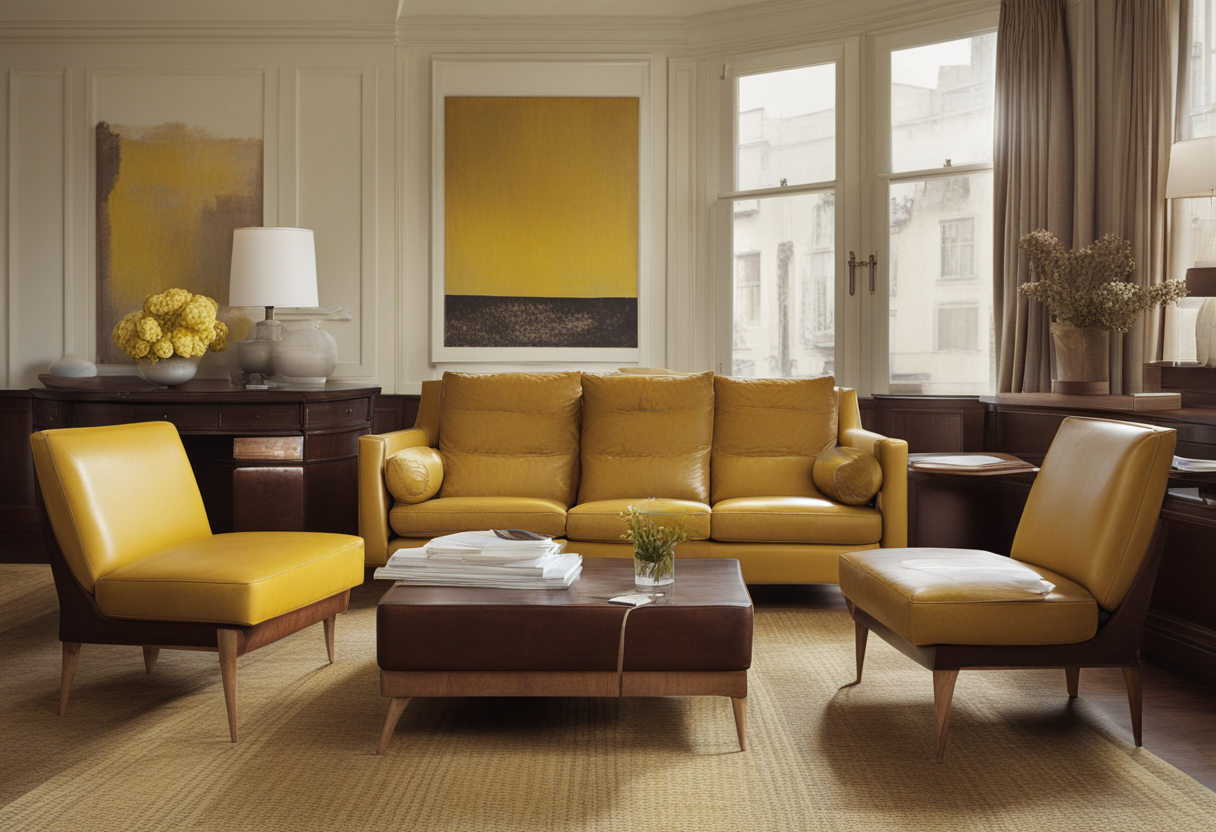 what-color-chairs-go-with-brown-leather-sofa