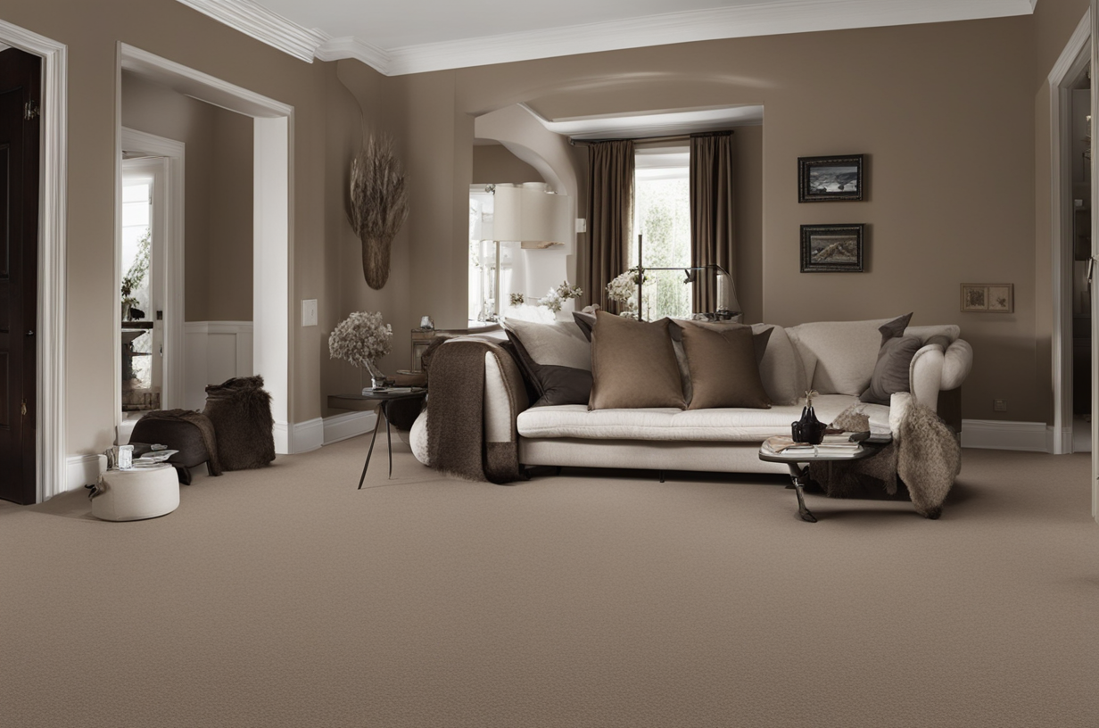What Color Walls Go With Dark Brown Carpet