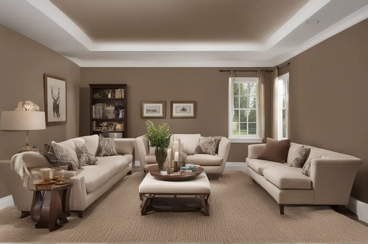 What Color Carpet Goes With Mocha Brown Walls