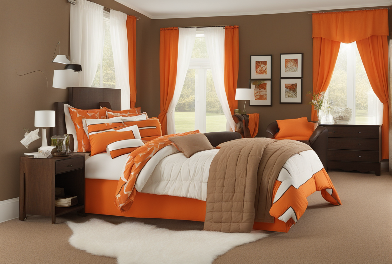 what-color-comforter-goes-with-brown-curtains
