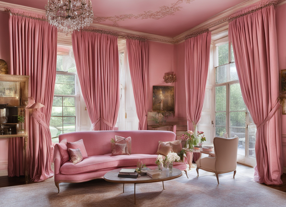 Spicing Up Your Magnolia Walls 14+ Colorful Curtain Ideas