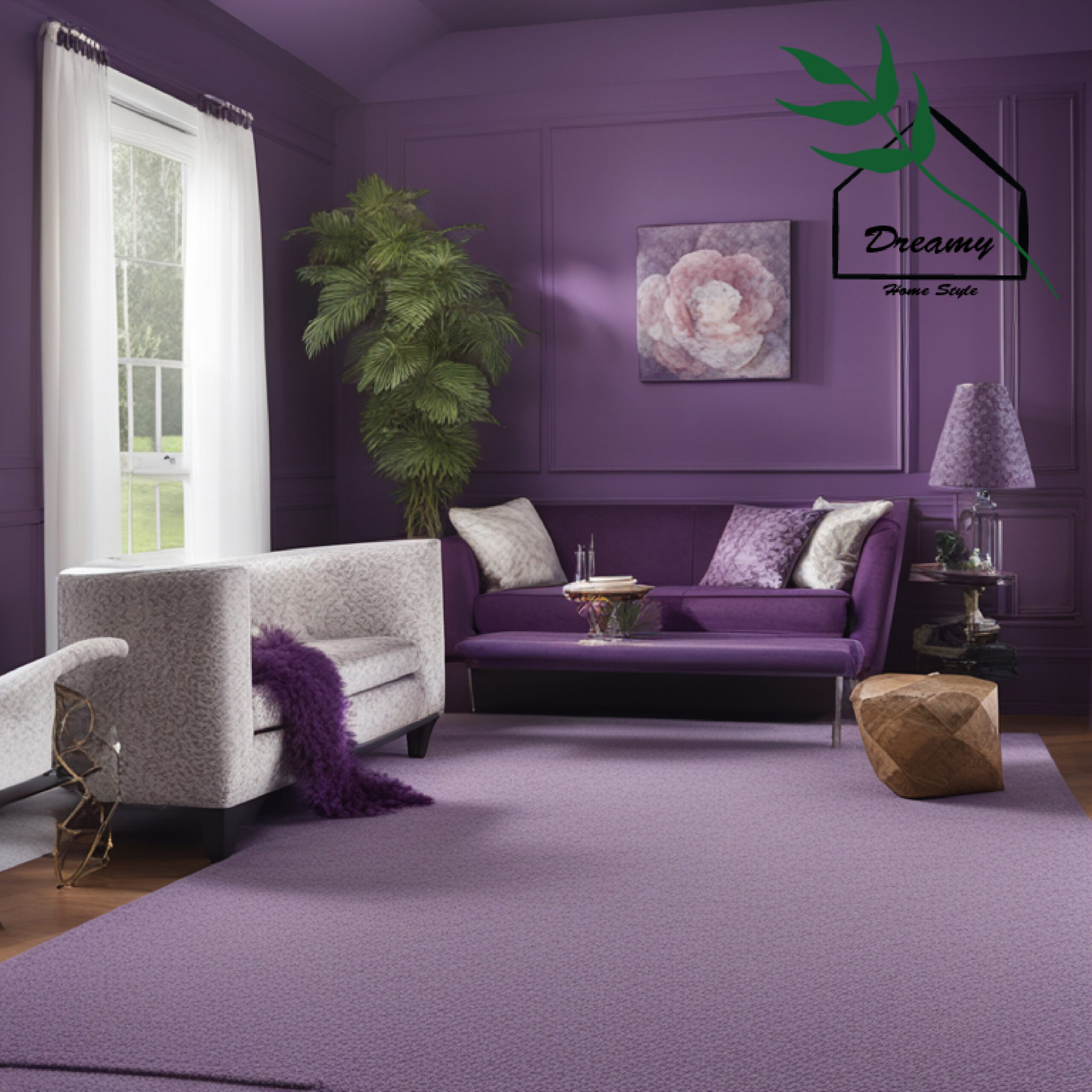 Top 15+ Carpet Colors for Amethyst Purple Walls?