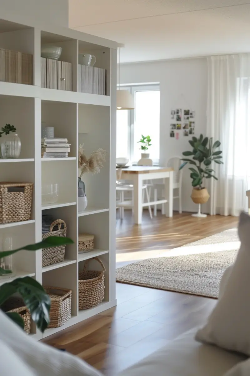 12+ Creative Ways To Use Kallax As A Room Divider DreamyHomeStyle
