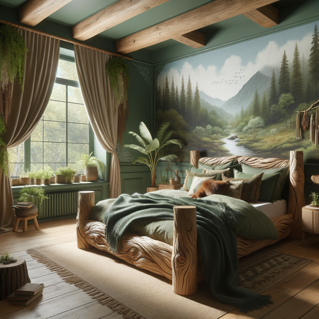 nature bedroom idea
