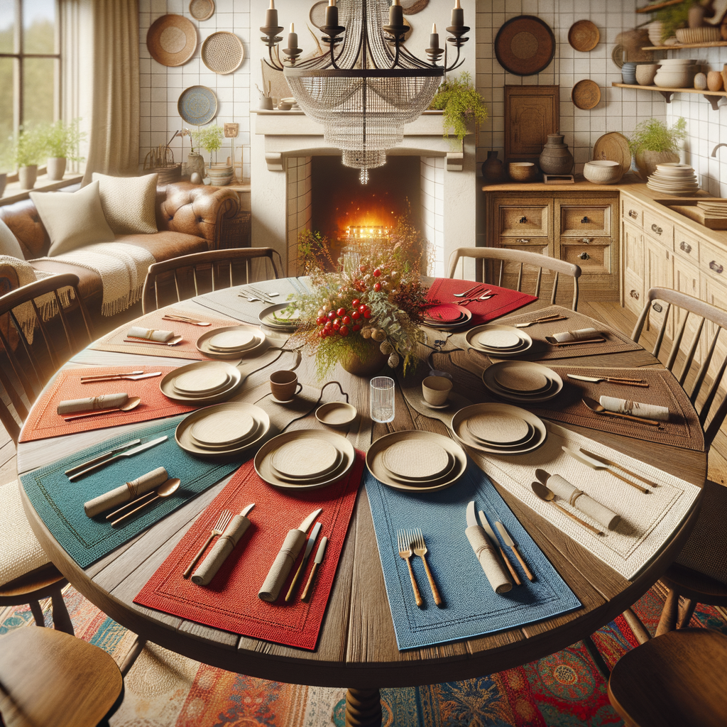 Placemats for Brown Tables: Gallery