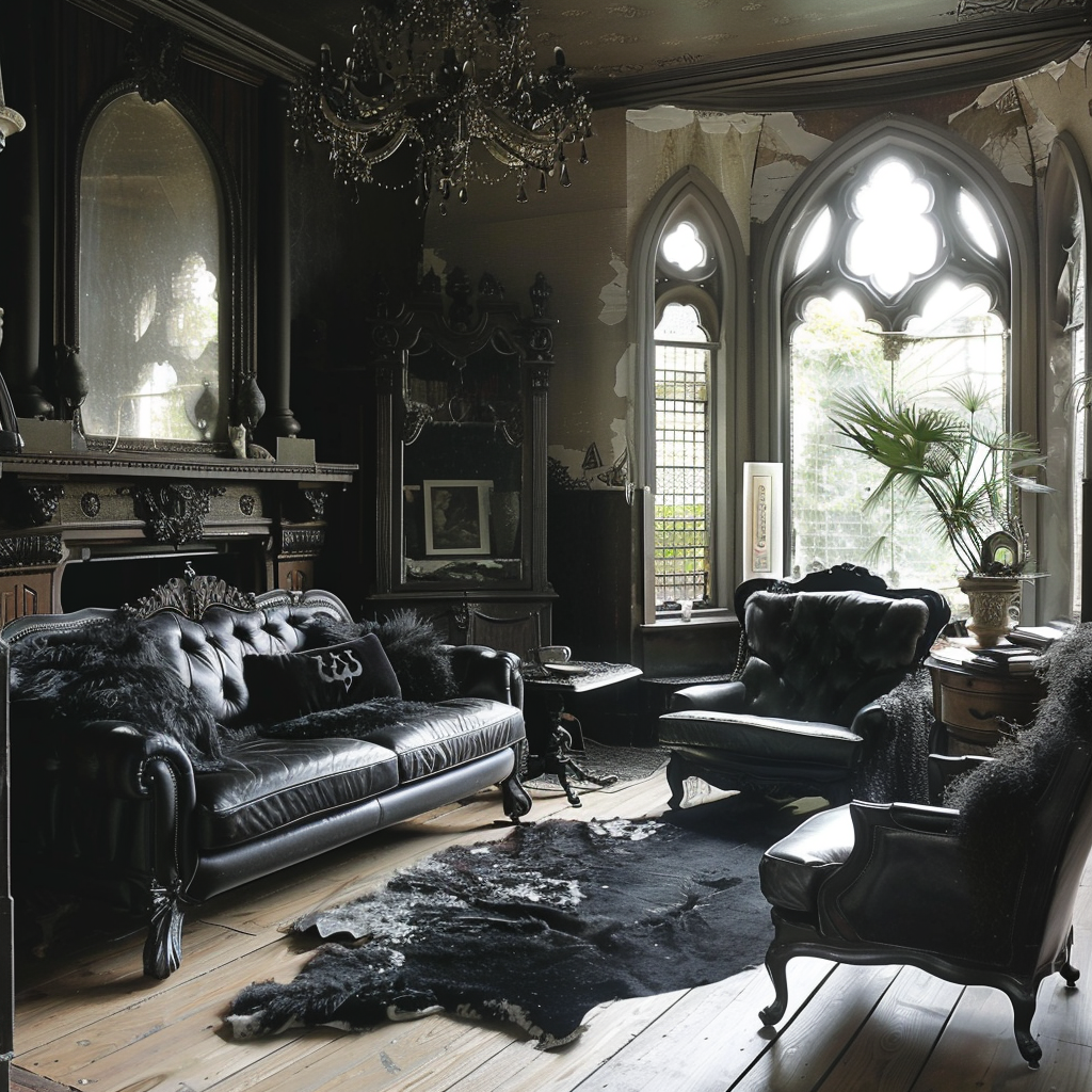western-gothic-living-room