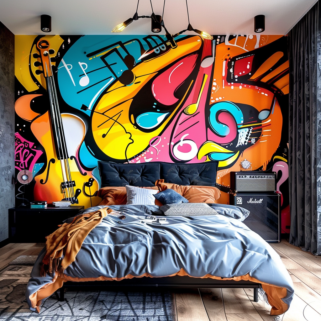 music-themed-bedrooms