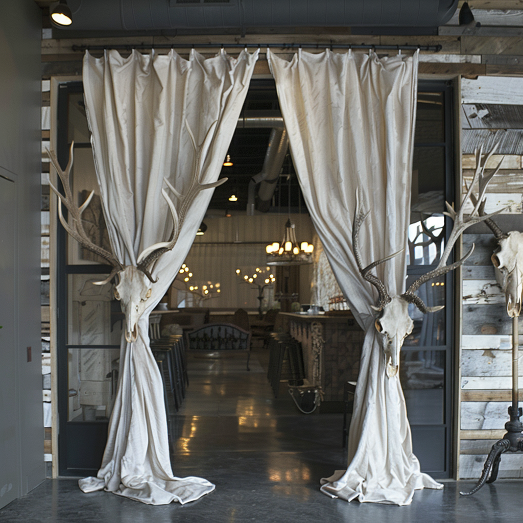 rustic window treatments