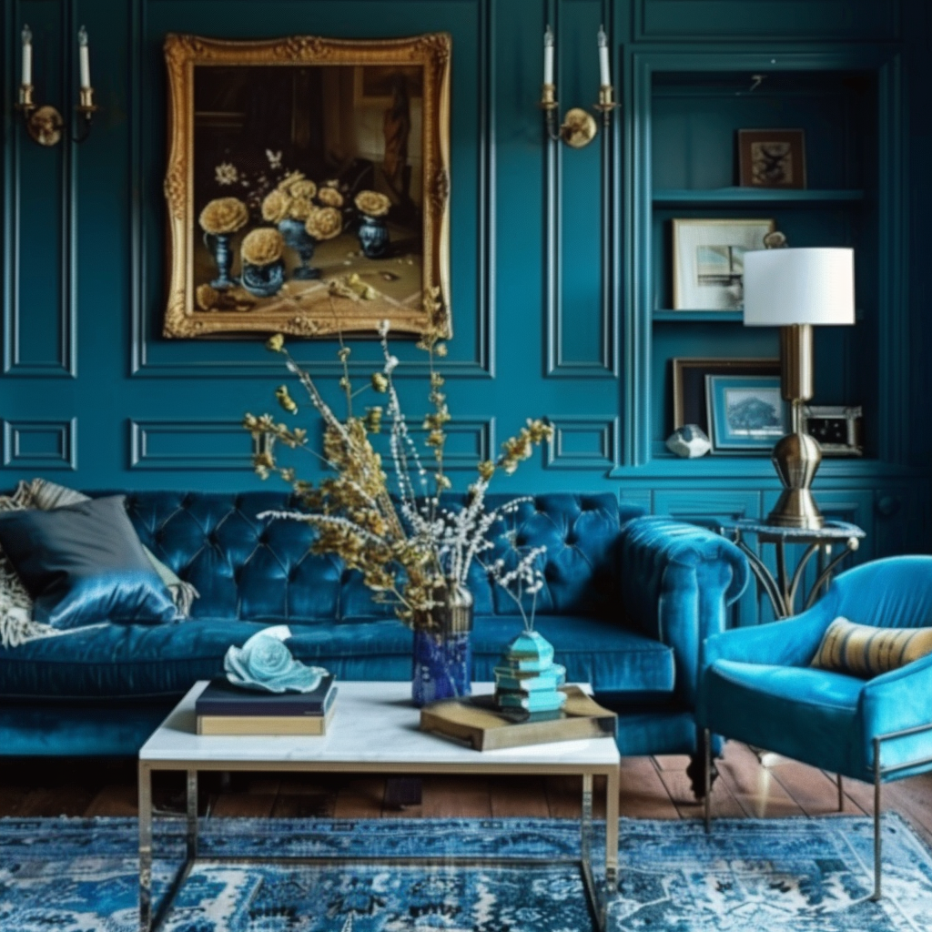 teal-living-room-decor