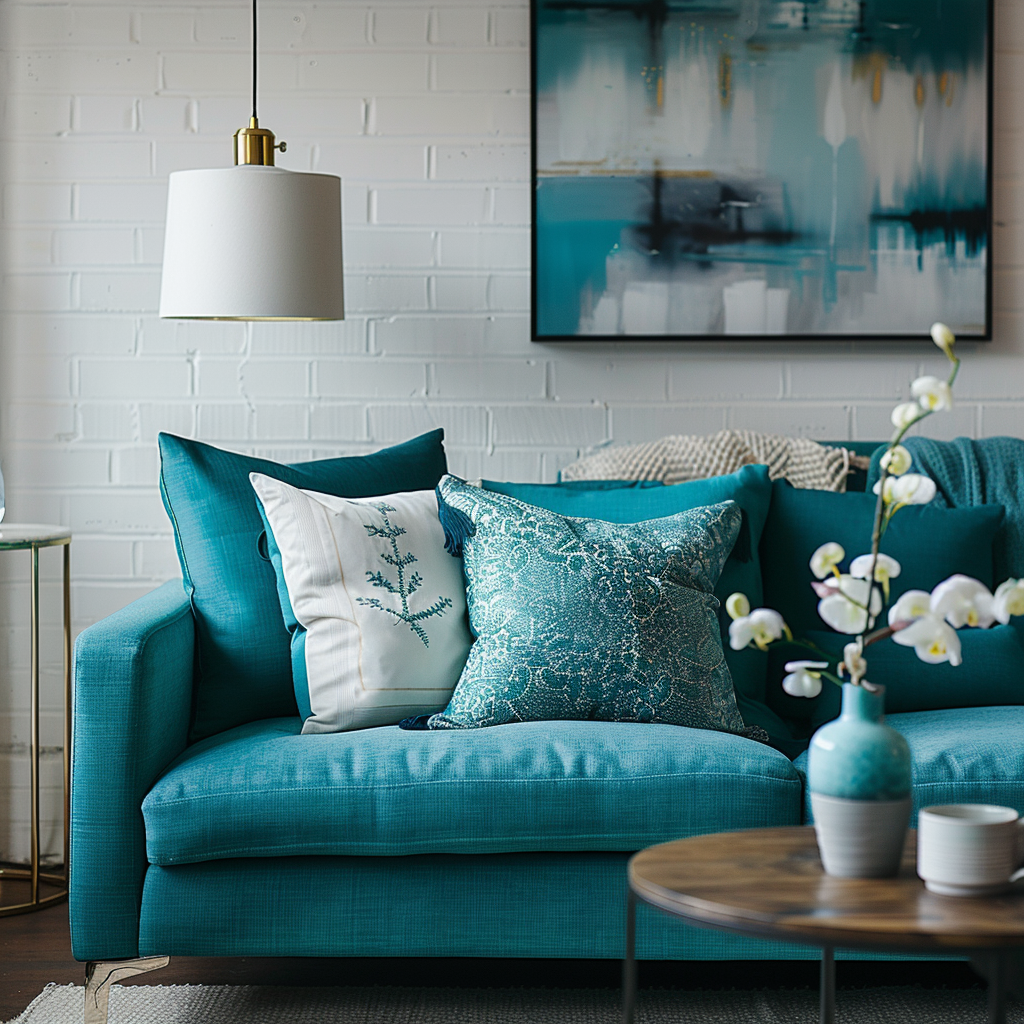 teal-living-room-decor