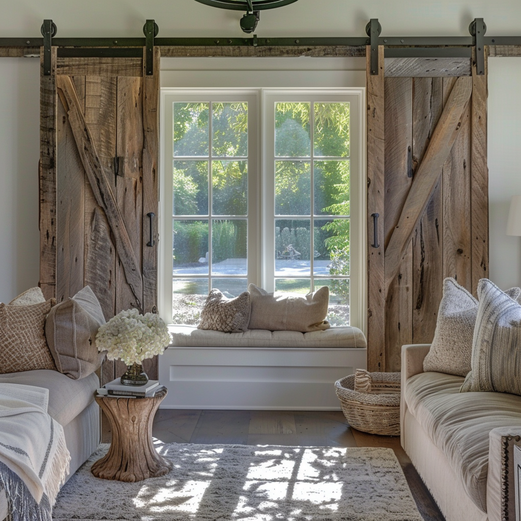 rustic window treatments