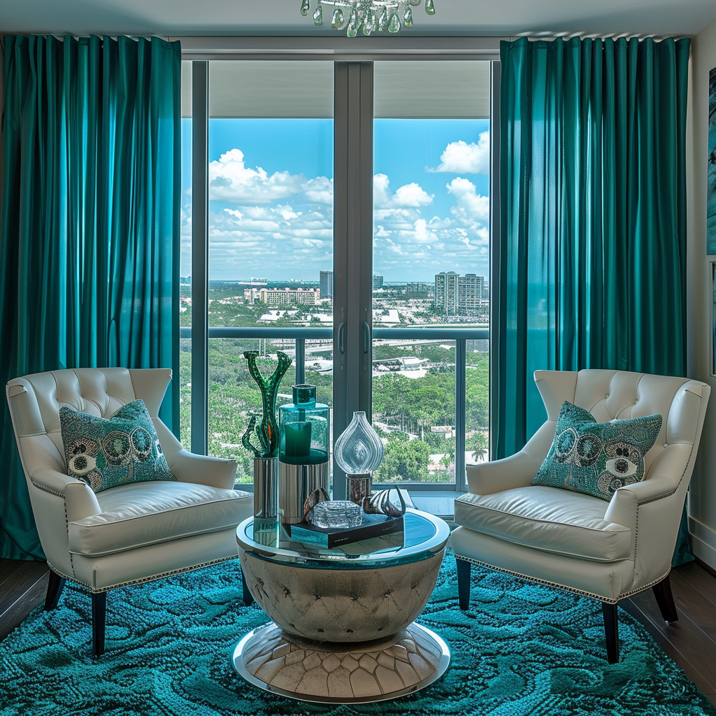 teal-living-room-decor