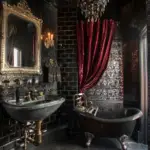 13 Gothic-Inspired Bathroom Designs That Will Leave You Spellbound