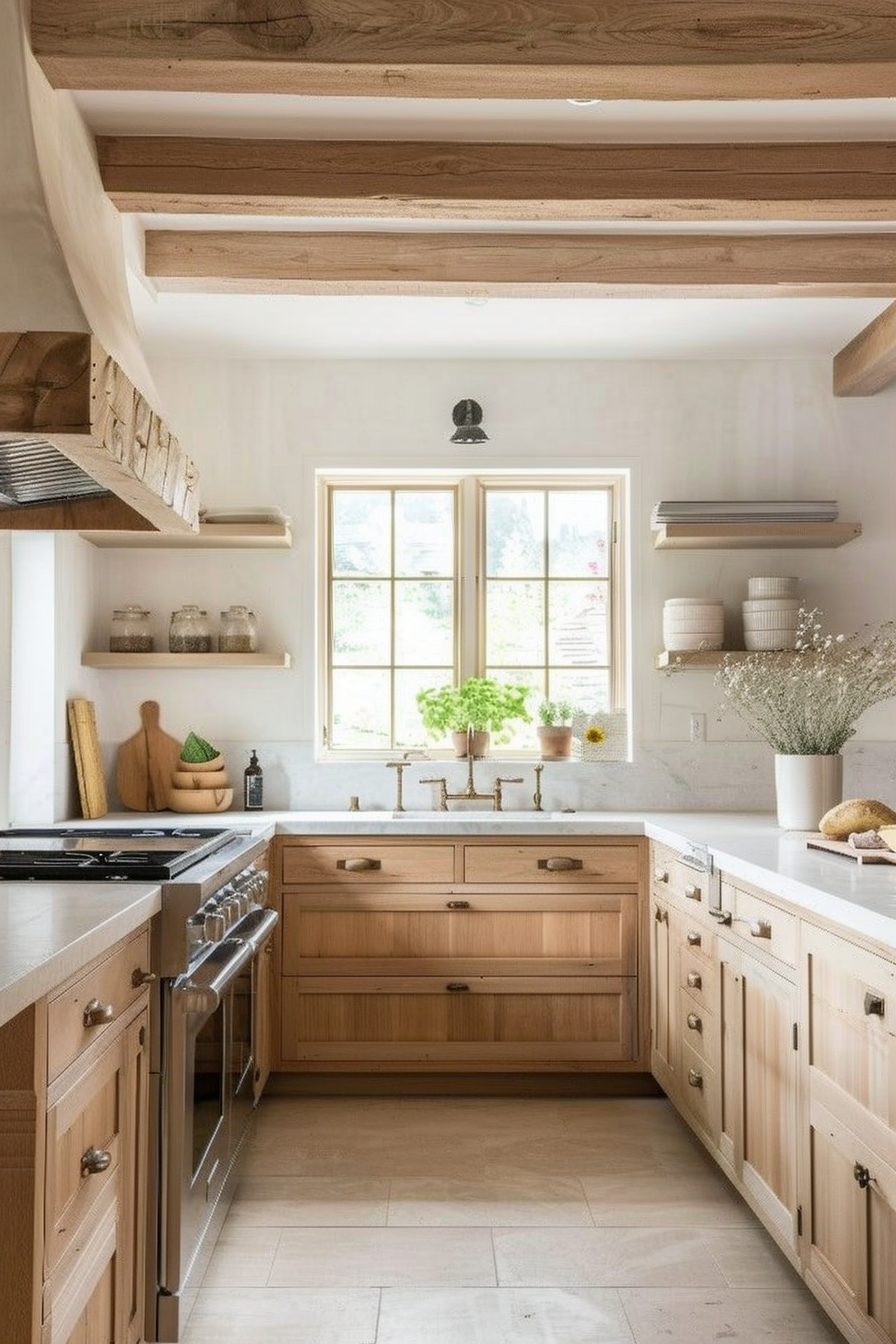 natural-wood-kitchen-cabinets