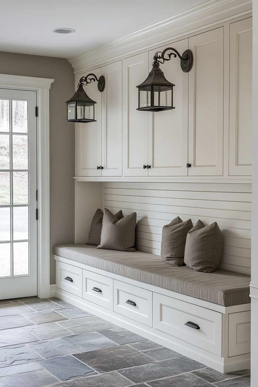 mudroom entryway