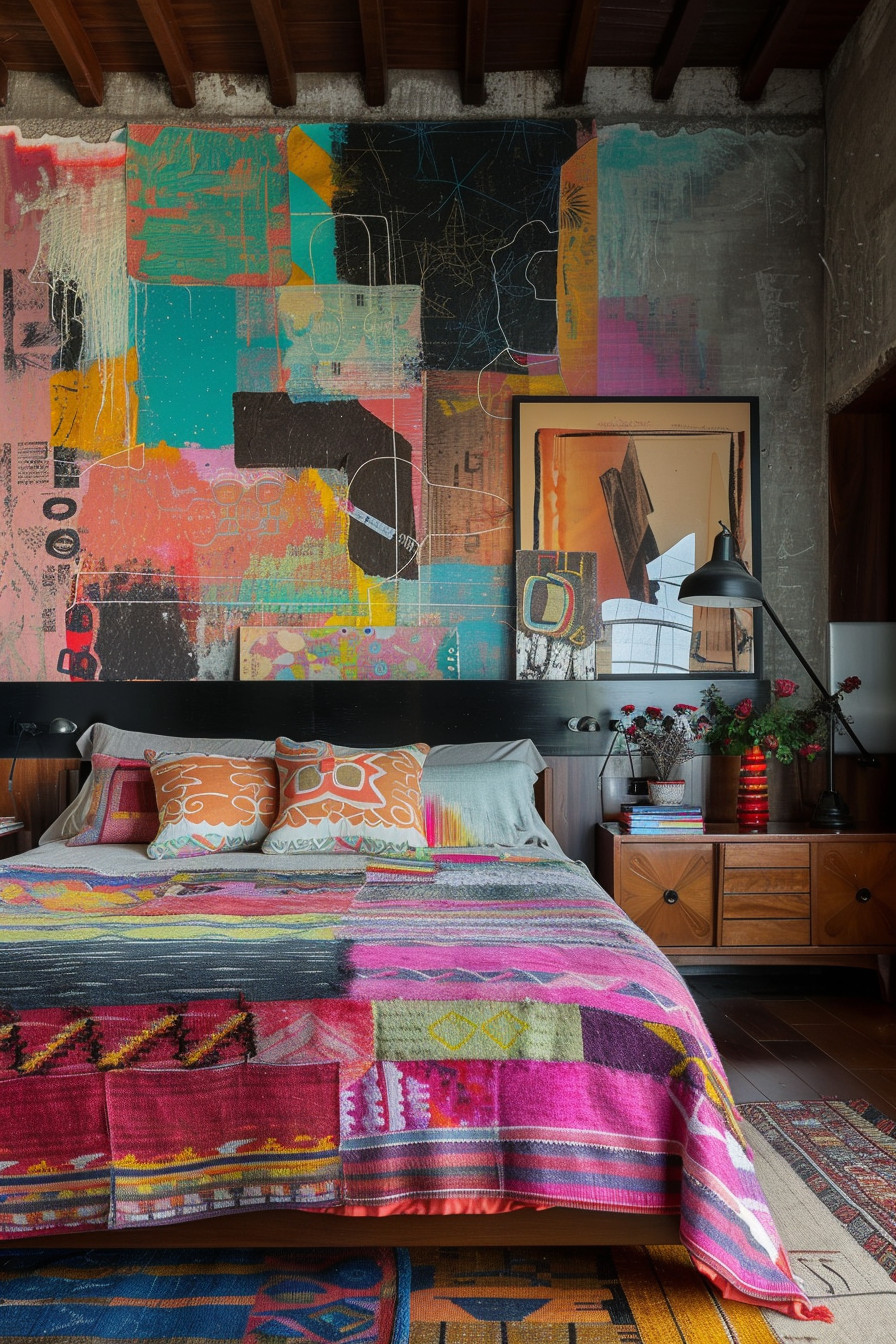 bedroom-wall-collage