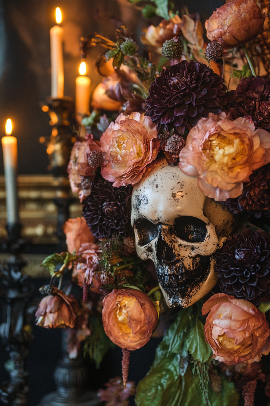 halloween-mantle-decor