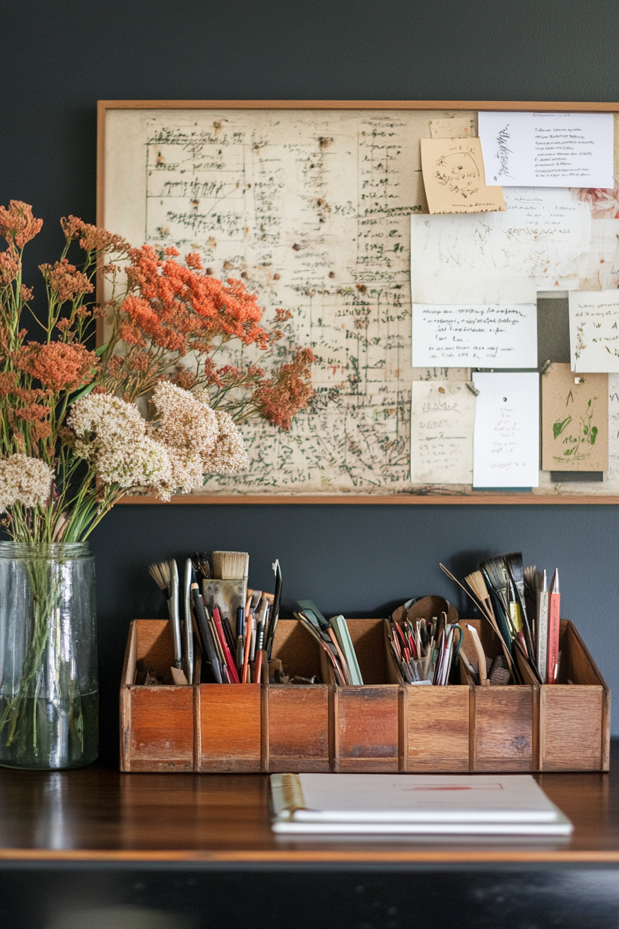 cork board ideas for bedroom