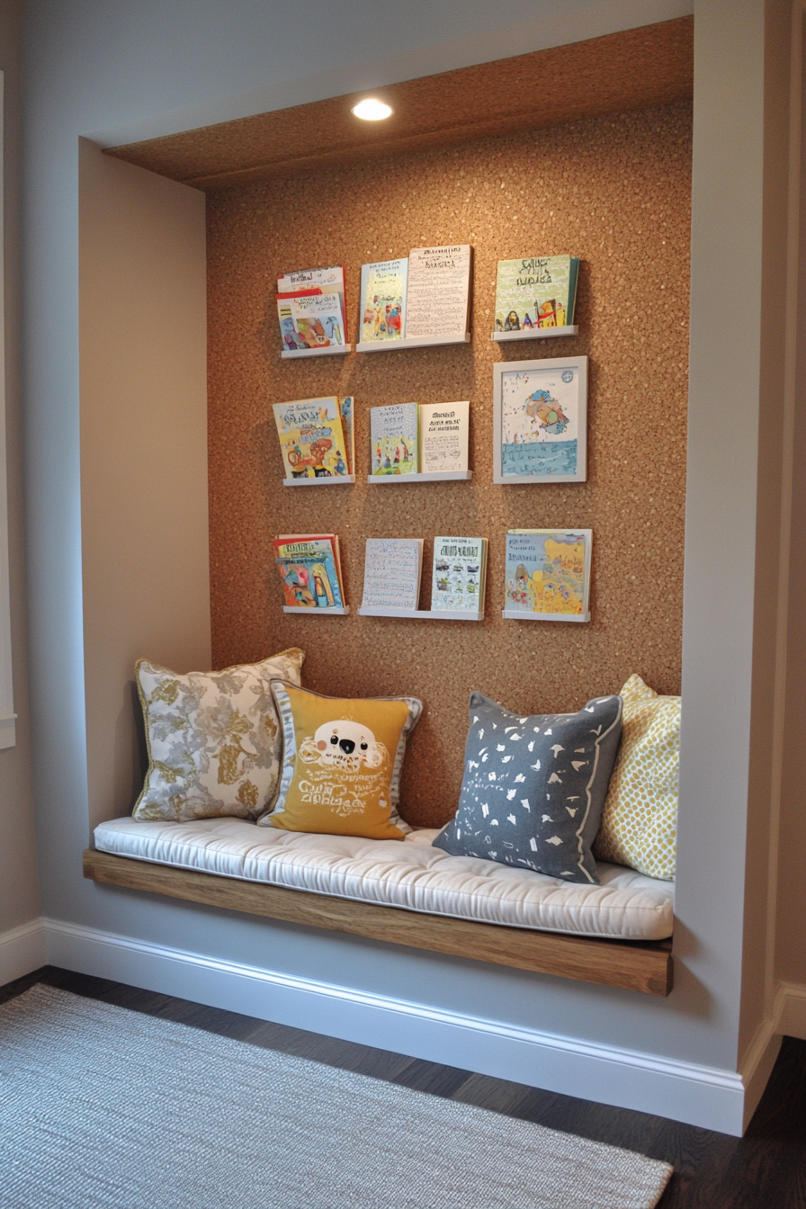 cork board ideas for bedroom