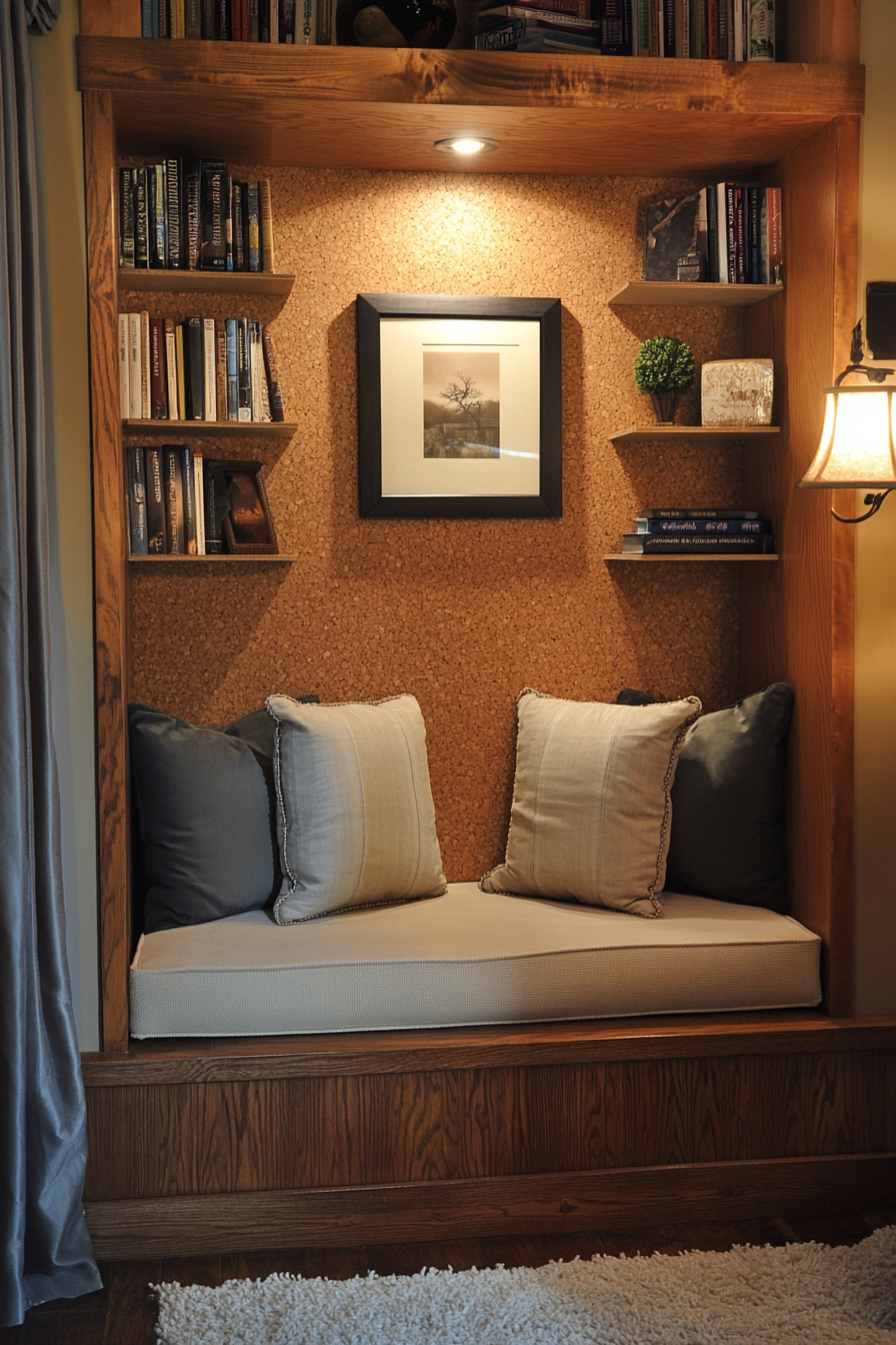 cork board ideas for bedroom