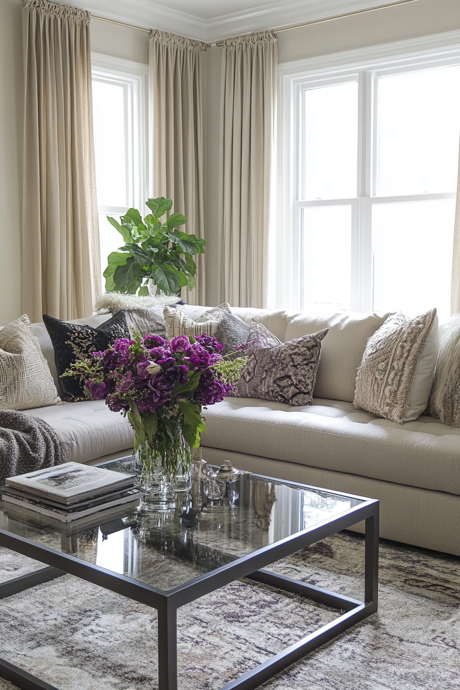 traditional living room